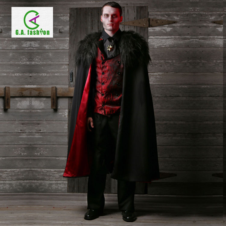 万圣节舞台表演演出COS暮光之城电影人物成人男士豪华吸血鬼服装