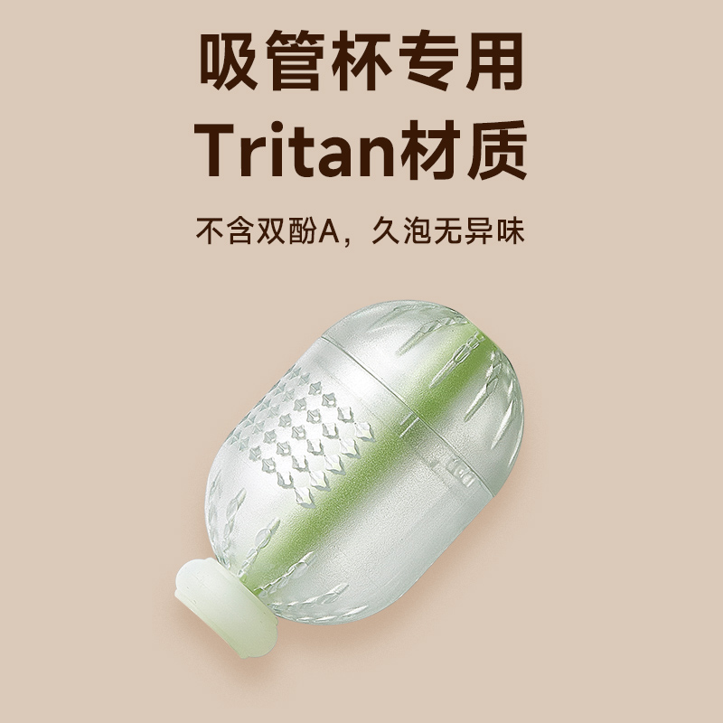 物生物吸管杯专用茶漏茶滤材质耐高温茶叶过滤器花茶球茶仓tritan