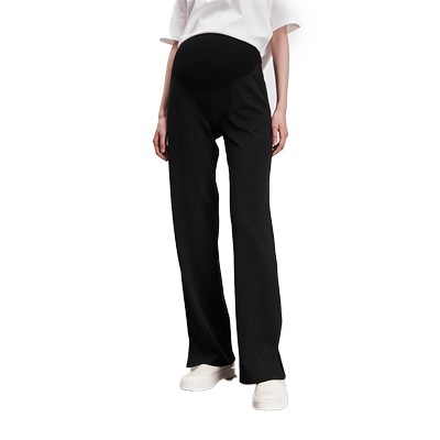 SELLYNEAR孕妇裤春秋新款极简风拉腿神裤宽松挺阔垂感直筒通勤裤