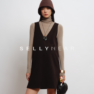 背心连衣裙高领打底套装 时尚 冬新款 SELLYNEAR孕妈高级感穿搭套装