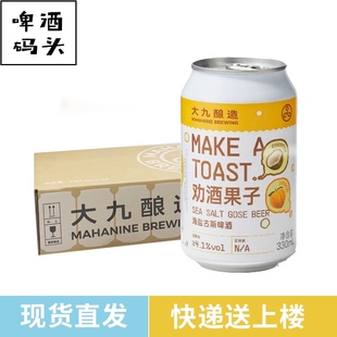 【国潮精酿】大九酿造劝酒果子330ml*24罐整箱