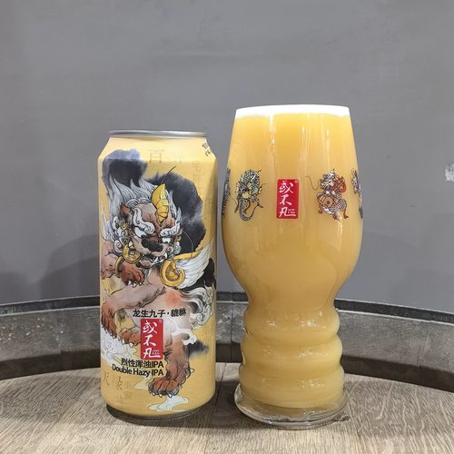 或不凡新品龙生九子貔貅烈性浑浊 IPA啤酒500ml*6罐装
