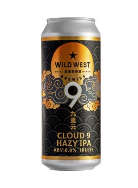 美西九重云浑浊IPA精酿啤酒6罐500ml