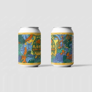 气泡实验室几维世界新英格兰IPA330ml*6罐