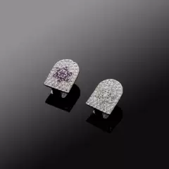 American Hip-Hop Style Full Diamond Gold Tooth Single Zircon Grillz Teeth Accessory for Men Versatile Foreign Trade Accessory