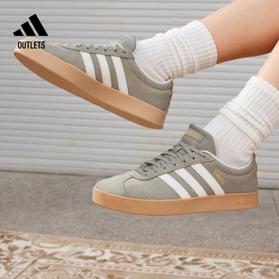 德训鞋 T头鞋 2.0复古休闲板鞋 COURT 男女adidas阿迪达斯轻运动