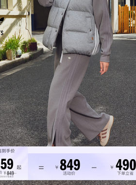 阿迪达斯三叶草女子运动裤