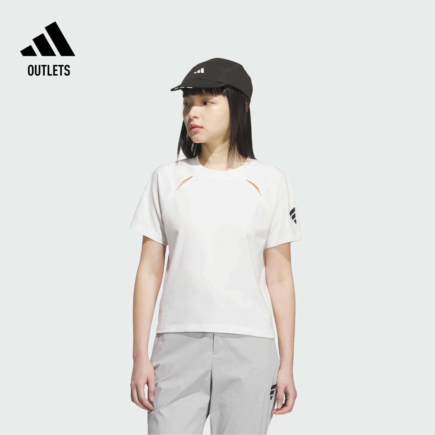 阿迪达斯女子短袖T恤adidas