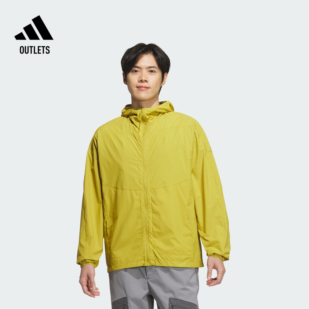 明星同款轻肤感系列凉感UPF50+防晒衣可收纳轻风衣adidas阿迪达斯