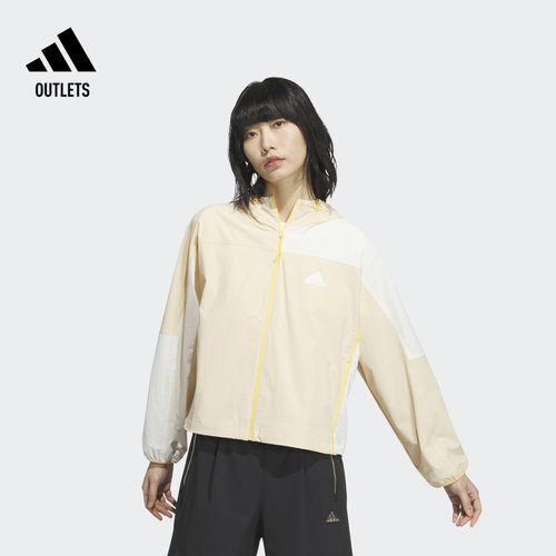 阿迪达斯女凉感速干外套防晒衣