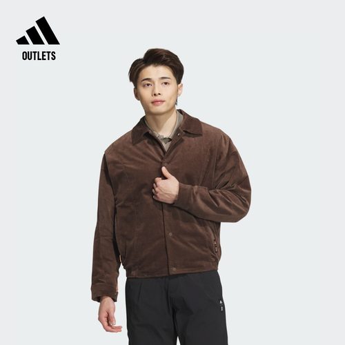阿迪达斯轻运动武极灯芯绒外套