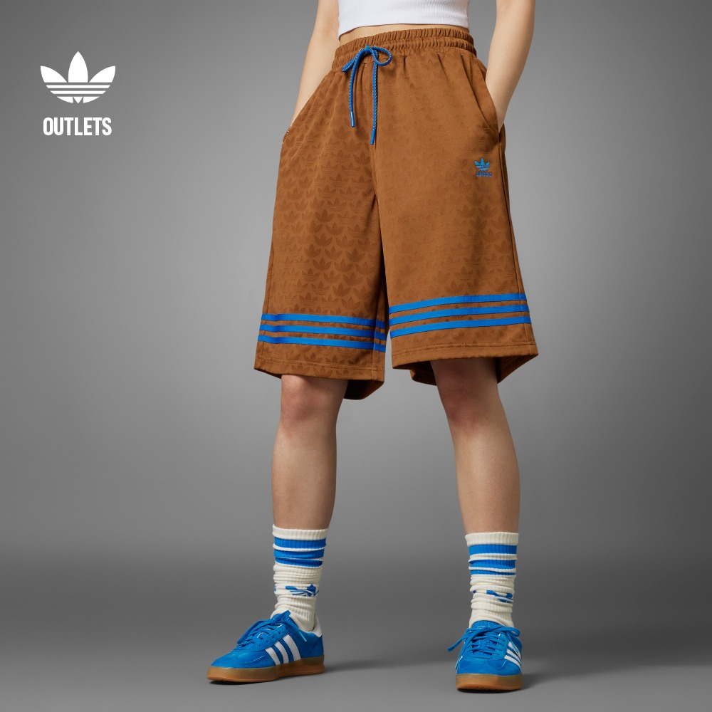 阿迪达斯三叶草女宽度运动短裤