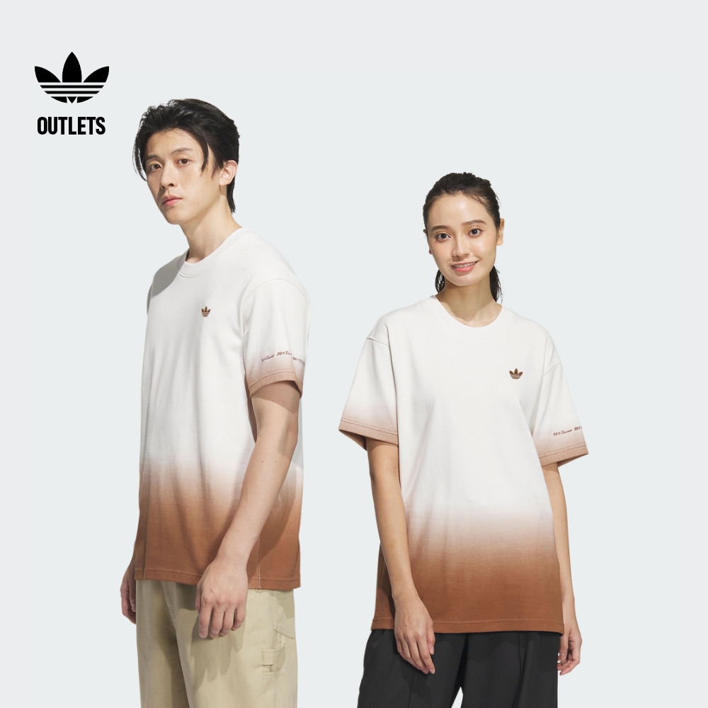 情侣宽松纯棉上衣短袖T恤情人节男女夏季adidas阿迪达斯三叶草