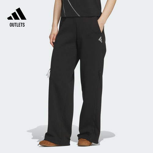 阿迪达斯女子运动裤adidas