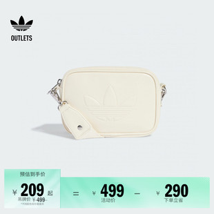 实用运动挎包单肩包方形包男女adidas阿迪达斯官方outlets三叶草