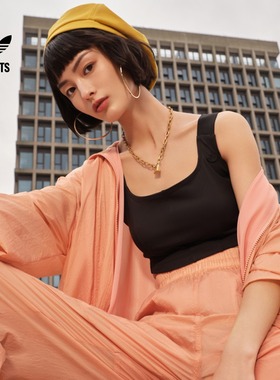 运动背心女装adidas阿迪达斯官方outlets三叶草H43938