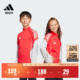 adidas阿迪达斯官方outlets 足球训练半拉链套头衫 大童冬季 JP1552