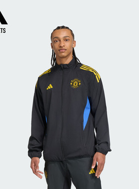 曼联足球修身夹克外套男装adidas阿迪达斯官方outlets JP3134