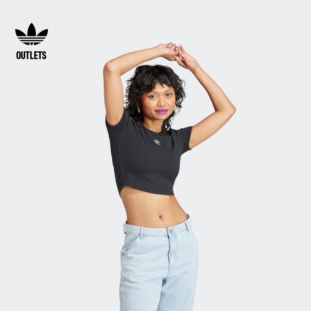 阿迪达斯三叶草女运动短袖T恤