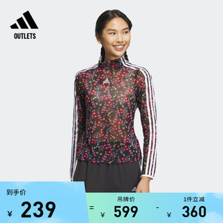 SHUTING QIU设计师合作款长袖T恤女装adidas阿迪达斯轻运动