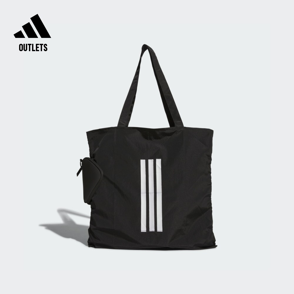 阿迪达斯男女可折叠购物袋单肩包