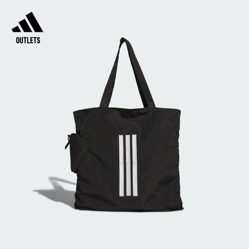 阿迪达斯男女可折叠购物袋单肩包