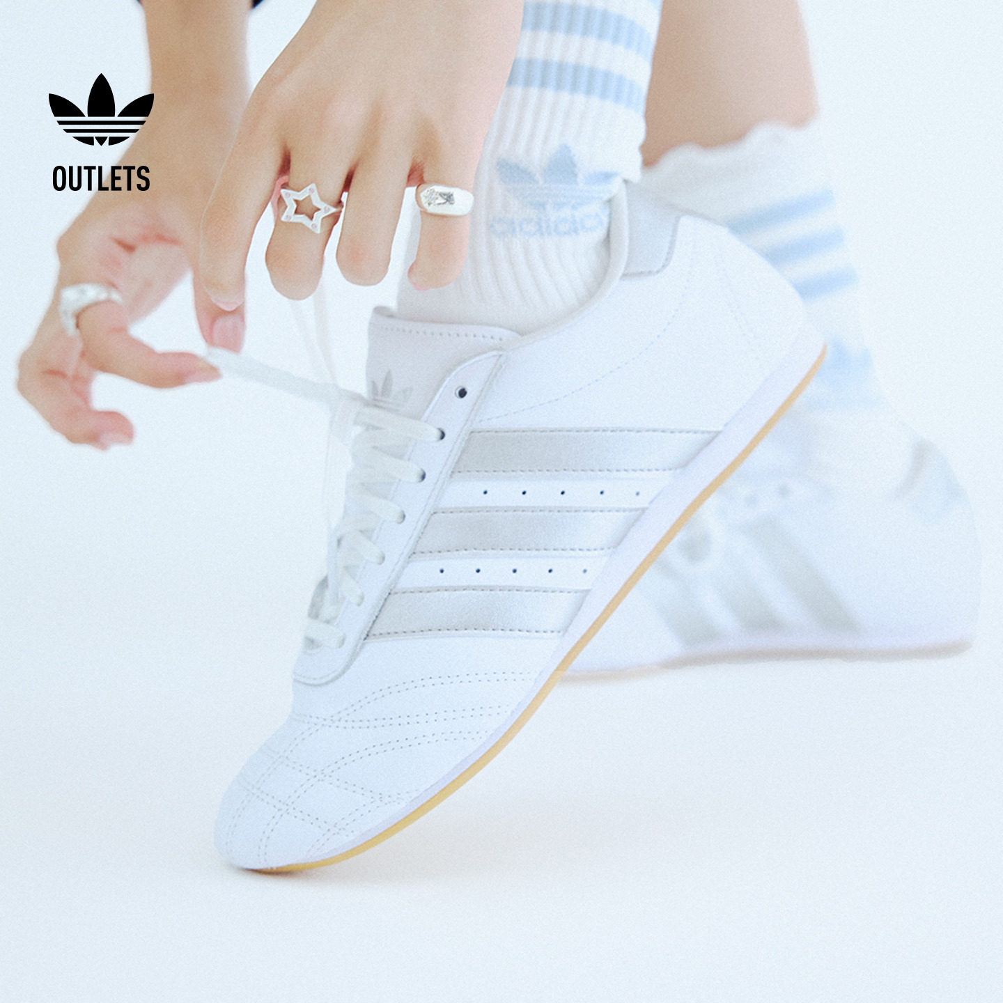 TAEKWONDO LACE休闲薄底跆拳道文化运动鞋adidas阿迪达斯三叶草