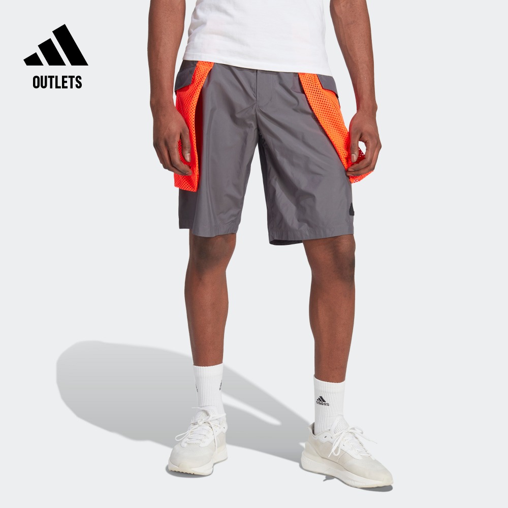 户外风梭织宽松运动短裤男装adidas阿迪达斯官方outlets轻运动