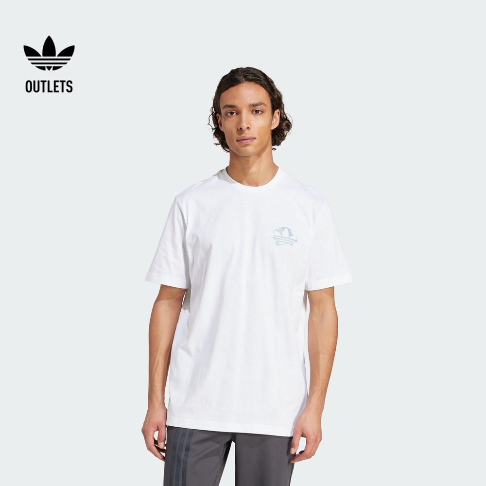 经典运动上衣圆领短袖T恤男夏季adidas阿迪达斯官方outlets三叶草