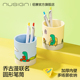 Nusign纽赛乔古漫联名圆形笔筒收纳盒置物筒办公室桌面整理学生儿童笔筒大容量joguman小恐龙可爱多功能