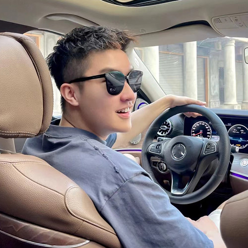 开车墨镜男款痞帅高级感偏光专用大脸潮2025新款gm防晒太阳眼镜