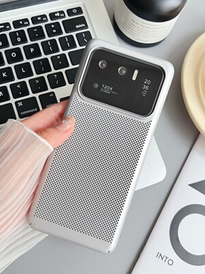 小米11ultra手机壳散热透气网壳