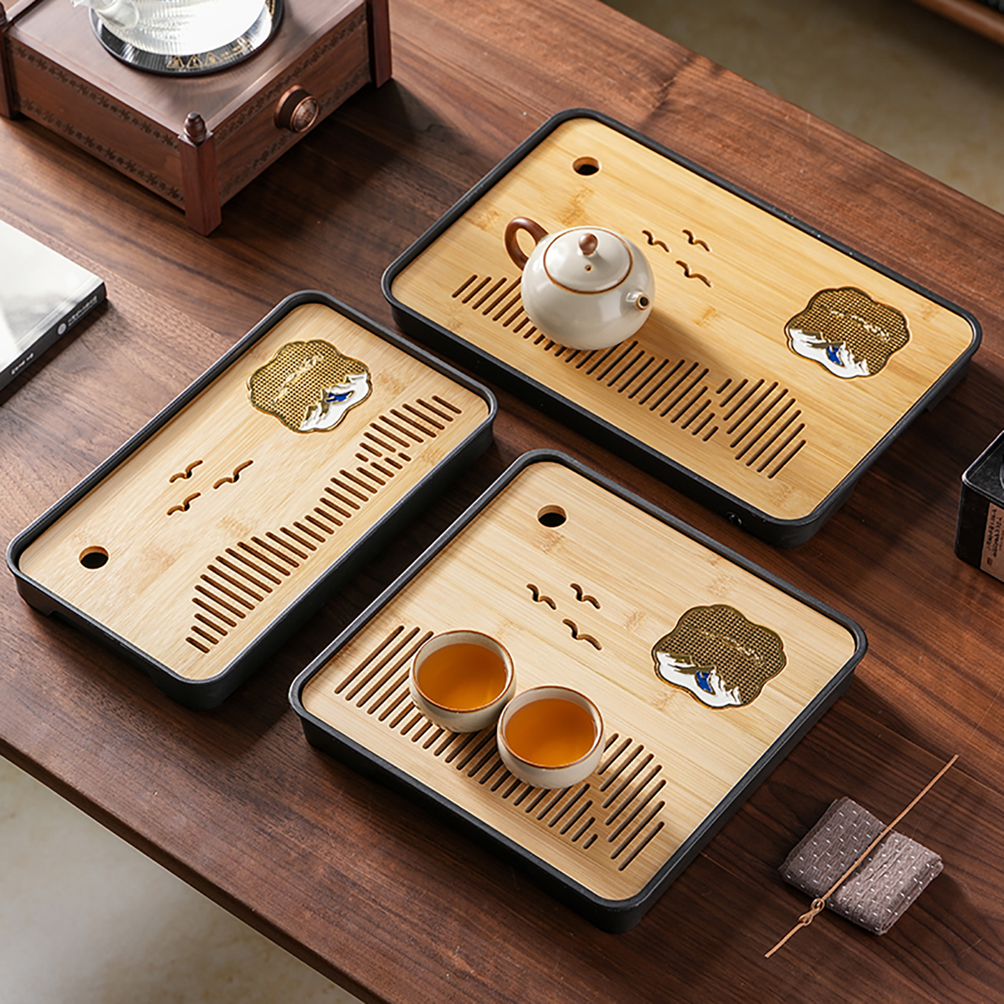 家用茶盘2025新款小型沥储水式