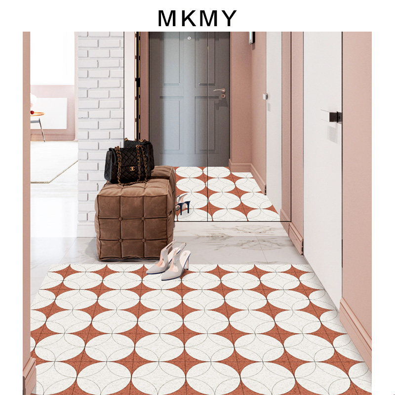 北欧ins风入户地毯门垫 进门地垫防水皮革厨房脚垫大面积免洗定制,居家布艺,家用脚垫,淘宝优惠券,粉丝福利购,淘宝优惠卷