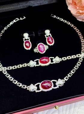 重工高级感项链手链女套装不掉色