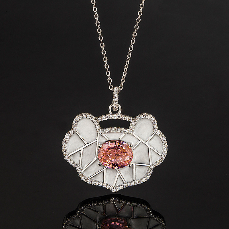 新中式帕拉伊巴项链女高级感百搭