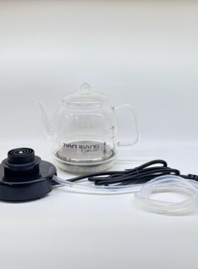 天祥茶具无按键自动底部上水茶炉岩板茶盘茶台桌TX311B配件包新版
