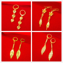 Yawang imitation Vietnam gold earrings gold plated long lasting color earrings gold earrings earrings long female