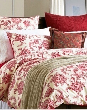 美式婚庆结婚红色床上用品纯棉200x230被套220x240床单四件套特价