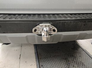 24-25款霸道普拉多拖车钩LC250专车专用拖车钩改装流氓勾不锈钢