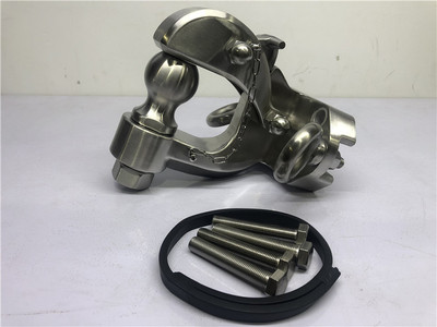 丰田霸道普拉多不锈钢流氓拖车钩