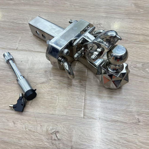 G318拖车钩212T01战斧虎头勾BJ40皮卡车牵引流氓坦途不锈钢鹰头钩