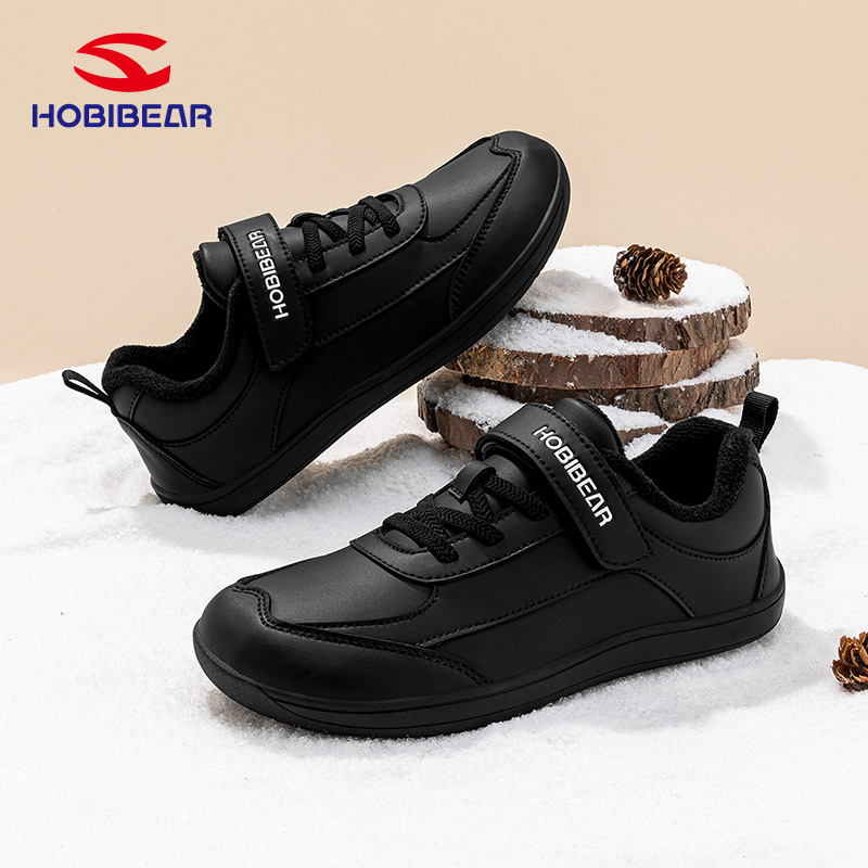 哈比熊童鞋儿童运动鞋男孩秋冬二棉鞋加绒男童鞋子宽头宽脚女童鞋