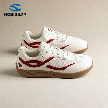 HOBIBEAR宽头鞋男款2025年新款男士4e宽楦鞋室内软底健身鞋赤足鞋
