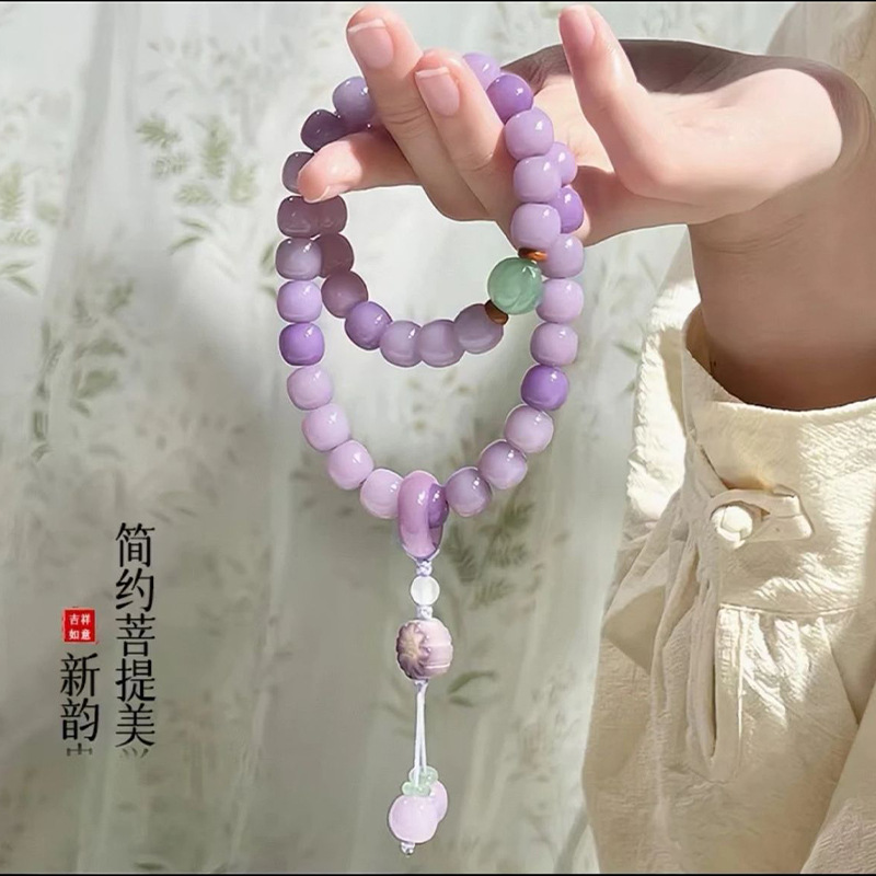 【风亭漫步】紫气东来菩提双圈手
