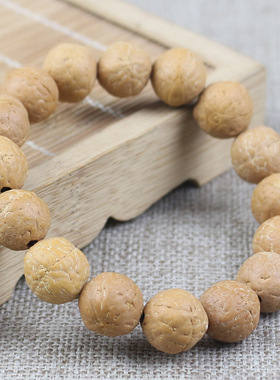 凤眼菩提手串13MM尼泊尔木瓜菩提子佛珠念珠文玩盘玩手链情侣手饰