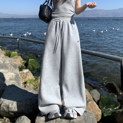 3MER私服韩版松弛感卫裤