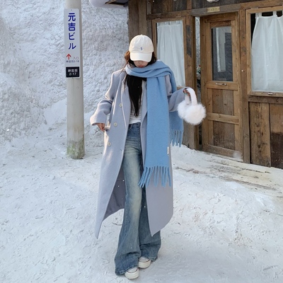 3MER北海道氛围感呢子大衣