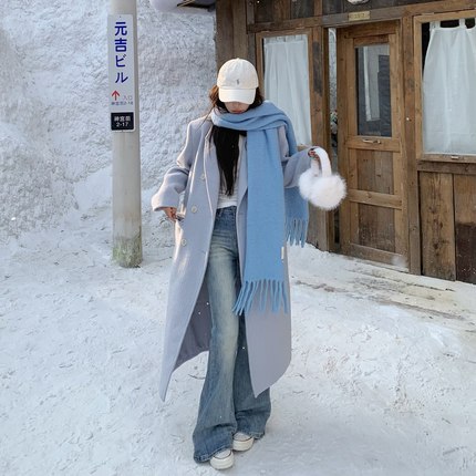 3MER哦哦三妹 北海道氛围感呢子大衣