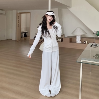 3MER私服纸片人防晒修身显瘦套装